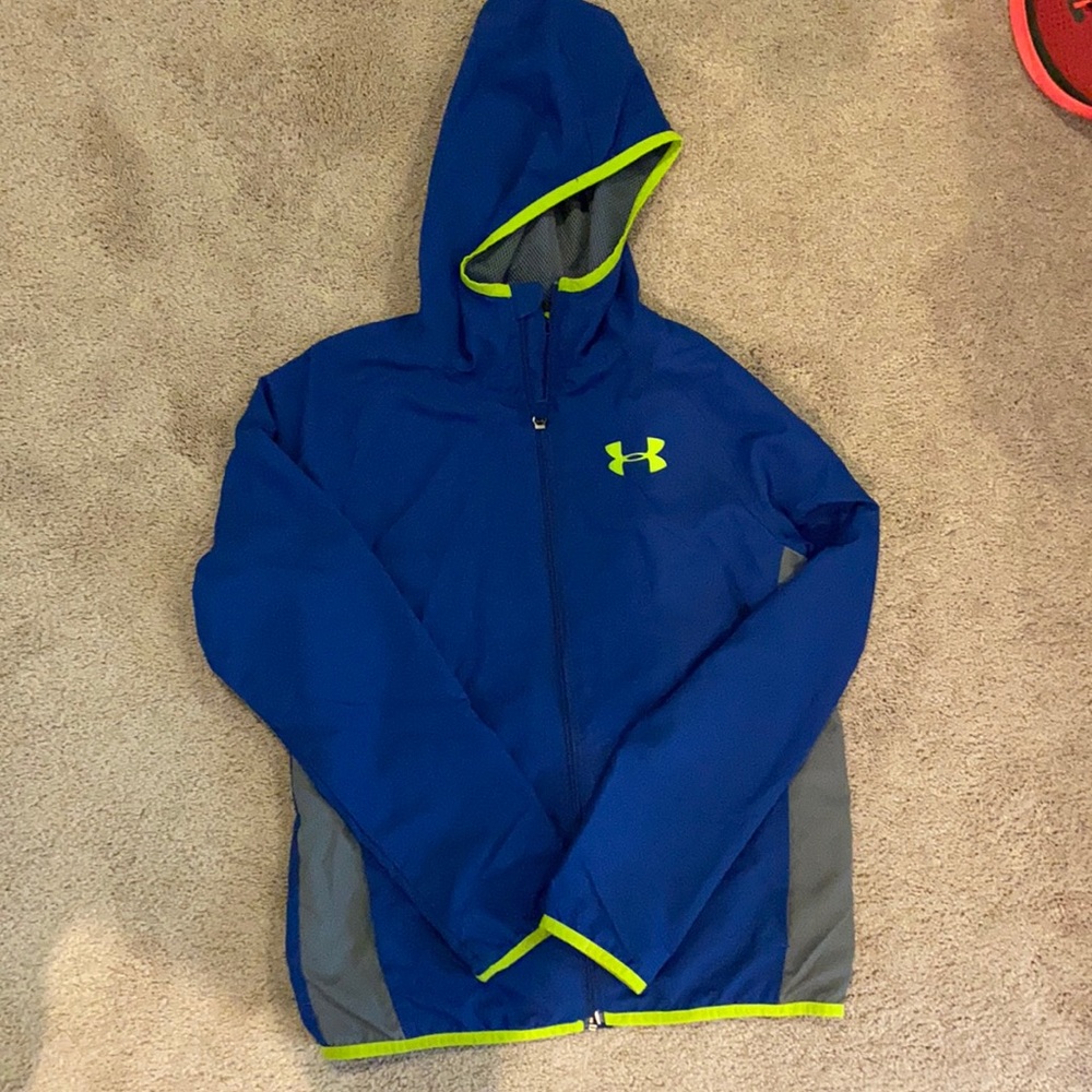Boys under armour raincoat :)